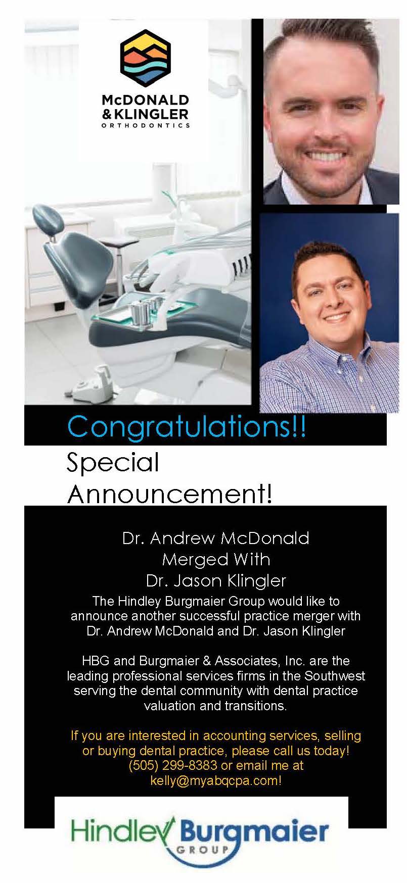 special announcement